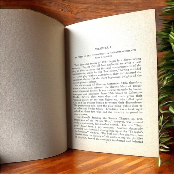 VINTAGE The Roman Hat Mystery by Ellery Queen - Hardcover Book (1932 Edition) - Picture 7 of 10